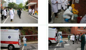 安顺市人民医院开展高风险医疗废物收集应急演练